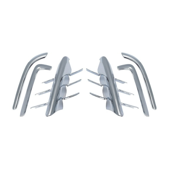 For Honda Goldwing 1800 2001 to 2010 Gold Wing 1800 GL1800 GL 1800 Motorcycle Front Side Fairing Accents Grills Chrome