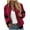 Wine, variant on Dealovy Jackets for Women Zip up Lightweight Jacket Long Sleeve Fall Trendy Casual Coat Outerwear