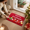 thumbnail image 6 of OVFUIZ Christmas Door Mat 16x24in Diatomaceous Earth Grip-Enhanced Absorbent Rug Christmas Welcome Mat for Entryway Kitchen Living Room Home Decorations, 6 of 7