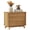 Oak, variant on 3 Drawer Dresser for Bedroom, Modern Wood Chest of Drawers & Nightstand - Farmhouse Rustic Storage Cabinet, Sturdy for Living Room, Office（Oak）