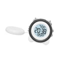 thumbnail image 4 of Reloj despertador digital Strade Fareast Limited redondo con 2 configuraciones de alarma, 4 of 8