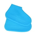 thumbnail image 4 of Couvre-chaussures Silicone Imperméable Protecteur de Chaussures Antidérapant Résistant à l'Usure Couvre-Chaussures Réutilisable Surchaussures, Bleu, P, 4 of 7