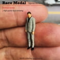 thumbnail image 2 of 1:64 Figuras de resina Muñecas Personaje Miniatura Diseño de calle Diorama Traje gris Zulema Figura de personas de modelos en miniatura, 2 of 6