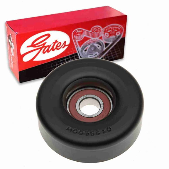 Gates Serpentine DriveAlign Drive Belt Idler Pulley compatible with Chevrolet Tahoe 4.8L 5.3L V8 2000-2002