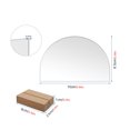 thumbnail image 4 of LCXmlly DIY Table Number Plate Smooth Transparent Acrylic Sign Holder Acrylic Sign Table Number Plate with Stand for Wedding Party Supplies, 4 of 9