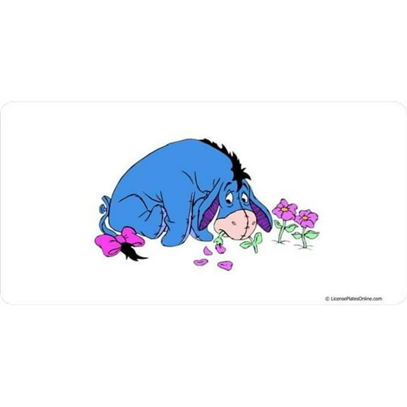 212 Main LPO397 Eeyore Photo License Plate