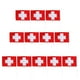 thumbnail image 2 of Matsuzay 12PCS Bandera de Suiza Kits de decoración para fiestas, 2 of 6