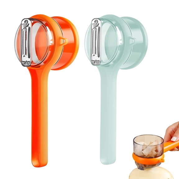 Vegetable Peeler with Box Storage, Double-Sided Stainless Steel Potato Peeler and Fruit Peeler for Apple, Carrot and More