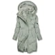 thumbnail image 1 of Chaquetas y abrigos casuales de manga larga con capucha para mujer, ropa de otoño e invierno, abrigo de algodón con capucha de color liso para mujer, 1 of 3