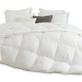 thumbnail image 2 of Kasentex  Contemporary Brushed Cotton and Microfiber Comforter - White Goose Down and Feather Fill, 700 Fill Power, Duvet Insert Warmer Queen, 2 of 3
