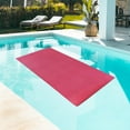 thumbnail image 4 of Water Float Mat Foam Floating Pad Unsinkable Water Recreation, Swim Mat Summer Portable Lightweight Rolled up Water Blanket Drifting Mattress Blue, 4 of 8