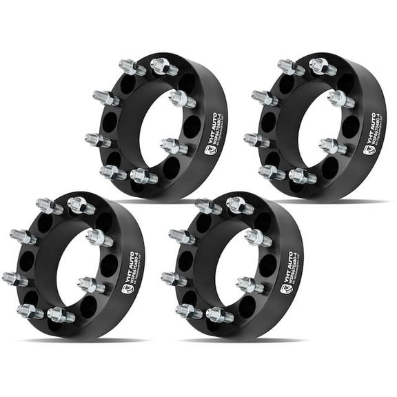 Wheel Spacer Kit 4 - Compatible with 2003 - 2022 Ford F-250 Super Duty 2004 2005 2006 2007 2008 2009 2010 2011 2012 2013 2014 2015 2016 2017 2018 2019 2020 2021