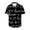 Black1, variant on Jgppe Men's Summer Shirts Valentine's Day Printed Comfy Short Sleeve Button down Shirt Top Spring