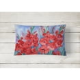 thumbnail image 2 of Carolines Treasures IBD0250PW1216 Gladioli Canvas Fabric Decorative Pillow, 12H x16W, multicolor, 2 of 3