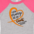 thumbnail image 4 of Inktastic I Wear Orange for My Aunt Multiple Sclerosis Awareness Boys or Girls Baby Bodysuit, 4 of 5