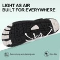 thumbnail image 2 of Qaltryn Adjustable Comfortable Waters Shoes for Women Men Upgrade Wide Toe Box Barefoot Hiking Shoes Non-Slip Slip-On for Outdoor Hiking & Beach Walking Travel, 2 of 5