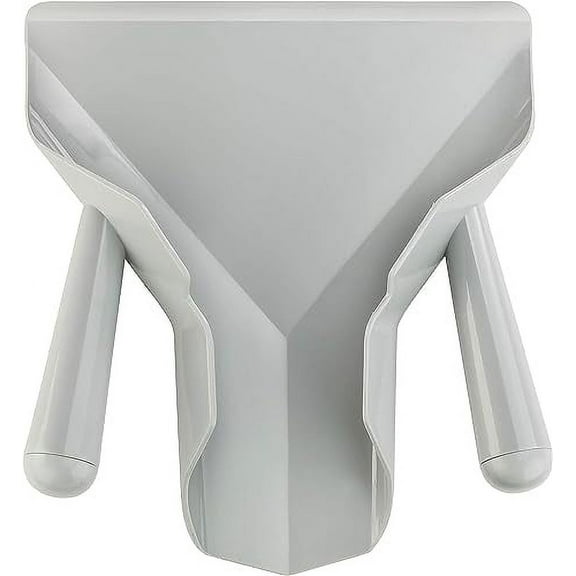 Soro Essentials- Plastic Fry Scoop with Dual Handle- Commercial French Fry Bagger for Popcorn Machine French Fry Bagger Scooper Speed Scoop Shovel for Potato Chips Snacks