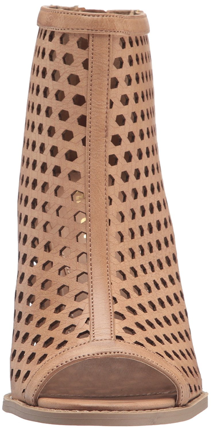 report peep toe booties