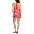 thumbnail image 2 of Ramy Brook womens  Meena Silk-Blend Mini Dress, 00, Pink, 2 of 2