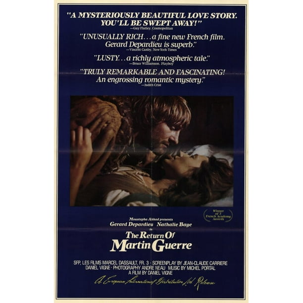 The Return Of Martin Guerre - Movie Poster (Style A) (11" X 17") (1983) - Walmart.com