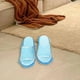 thumbnail image 2 of Pantuflas de limpieza con mopa Pantuflas de limpieza con punta abierta Sandalias de limpieza suaves y desmontables Azul, 2 of 9