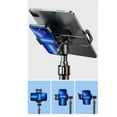 thumbnail image 5 of TIANLAIMEI Heavy Duty Universal Floor Tablet Tripod Stand 66.9" Height Adjustable Compatible with for iPhone iPad Pro Other 7-11inch Tablet Devices, 5 of 13