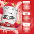 thumbnail image 3 of EHP Labs Beyond BCAA Powder Amino Acids Post Workout Recovery - BCAAs Essential Amino Acids EAA Supplements Powder - 10g Amino Acids Supplement for Muscle Recovery, 60 Servings (Raspberry Refresh), 3 of 9