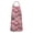 Pioneer Flower Floral, variant on Pioneer Flower Floral Print Pattern Apron for Women and Men, Cotton Linen Waterproof with Pockets, Adjustable, 33x27 Inch for Kitchen, Gardening, BBQ, Salon
