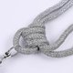 thumbnail image 5 of 1 Pair Curtain Tiebacks, Rope Curtain Clips With Balls Handmade Tassel Ribbon Tie Down Design, 5 of 5