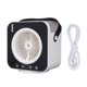 thumbnail image 1 of Mini aire acondicionado ventilador Ticfox 520 ml 3 modos de velocidad carga USB, 1 of 14