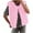 Pink, variant on Ashirexll Womens Vests Outerwear, Womens Winter Coats, Faux Cropped Sleeveless Jacket Open Front Warm Winter Outerwear