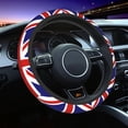 thumbnail image 6 of Universal 15 Inch British Flag Britain English England Elastic Stretch Neoprene Steering Wheel Cover For Car Truck Suv, 6 of 6