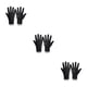 thumbnail image 5 of Guantes Antideslizantes Yuarrent para Motocicleta Ciclismo Negro M, 5 of 6
