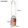 thumbnail image 2 of FORMRS Crossbody Bag for Women Quilted Travel Shoulder Cell Phone Purse with Chain Strap Handbag, Swirling Lines, 2 of 7
