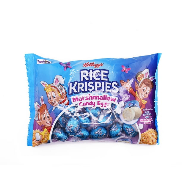 Kelloggs Rice Krispies Marshmallow Candy Eggs 9oz