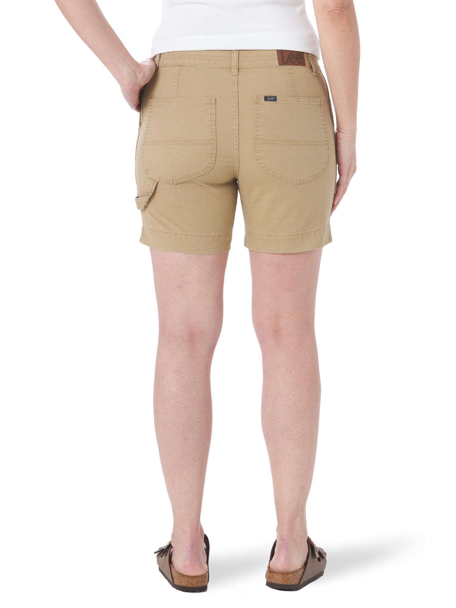 Lee Women's High RiseStretch Canvas Short