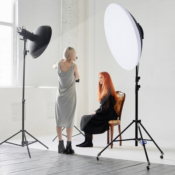 Studio Reflector 16" Beauty Dish Standard Bowens Mount Flash Head Strobe Mount
