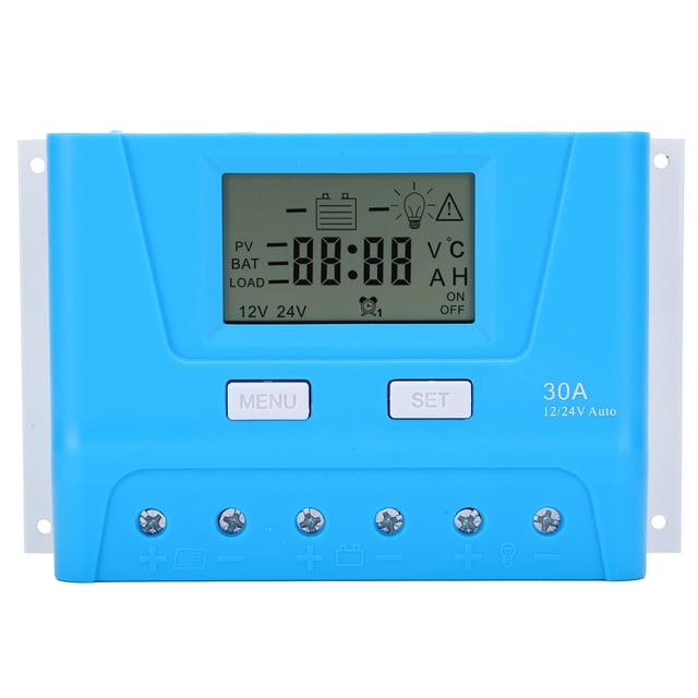 Controlador solar,Regulador de panel solar Carga PWM Controlador de panel solar Suministros industriales Tecnología avanzada NikouMX herramienta