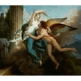 thumbnail image 3 of Jean Pierre Saint-Ours 14x12 Black Modern Framed Museum Art Print Titled - The Reunion of Cupid and Psyche (1793), 3 of 5