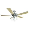 thumbnail image 1 of Design House 556621 Aubrey 52 in. 3 Light Ceiling Fan Light, Satin Nickel, 1 of 1