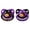 Halloween Pumpkin, variant on CutiePlusU Adult Pacifiers Big Shield Printed Soothers Cute Paci 2 Pieces Penguin&Whale