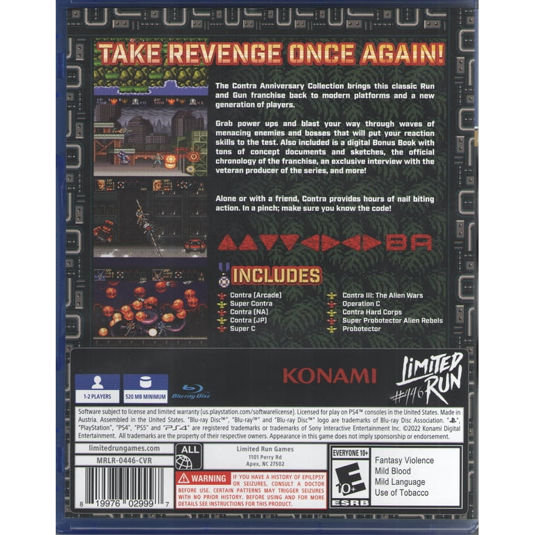 A Hard Corps Update on Contra Anniversary Collection – Limited Run Games