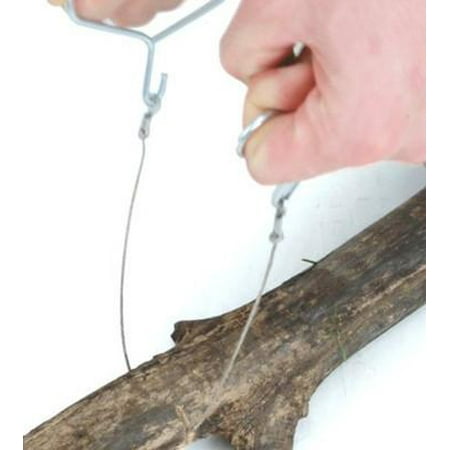 Pocket Saw - Pocket Camp Flexible Wire Emergency Steel Chain Hand Saw Tool for Camping Wood