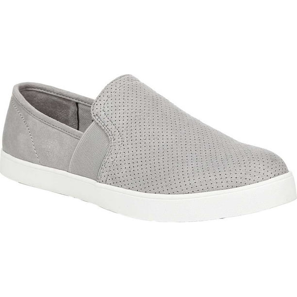 Women's Dr. Scholl's Luna Slip On Sneaker Grey Cloud Microfiber Perf 6
