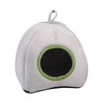 thumbnail image 1 of Nido de hámster semicerrado Cama para hámster Cama lavable para hámster Suministros para mascotas Nido cálido de invierno para conejillos de indias Gris, 1 of 8