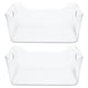 thumbnail image 1 of 2 organizadores transparentes para refrigerador, multiusos, pequeños contenedores de plástico para almacenamiento de refrigerador., 1 of 7