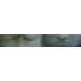 thumbnail image 2 of Kimberly, Allen 32x9 Black Ornate Wood Framed with Double Matting Museum Art Print Titled - Serenity Face, 2 of 4