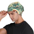 thumbnail image 3 of Xecao Forest squirrel surreal Print Beanie Knitted Hat for Men Women, Winter Fashion Knit Cuffed Caps Unisex, 3 of 7