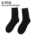 thumbnail image 2 of 5 Pairs Wool Socks Thick Thermal Hiking Winter Warm Boot Heavy Soft Cozy Socks for Cold Weather, 2 of 5