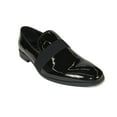 thumbnail image 2 of Men Santino Luciano Formal Shoes Patent Leather Shiny Slip on Loafer C356 Black, 2 of 8